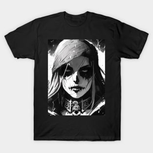 Gothic Beauty: A Witchcraft Art Print for Darkly Glamorous Souls T-Shirt